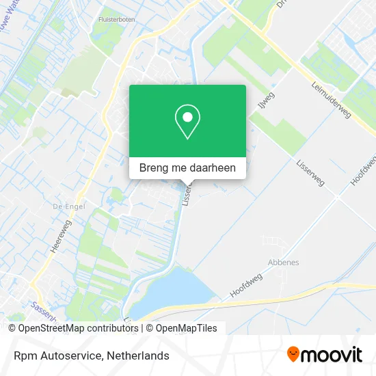 Rpm Autoservice kaart