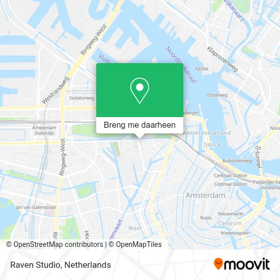 Raven Studio kaart