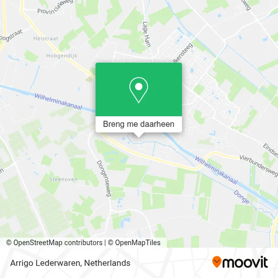 Arrigo Lederwaren kaart