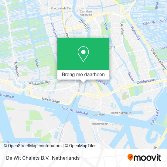 De Wit Chalets B.V. kaart