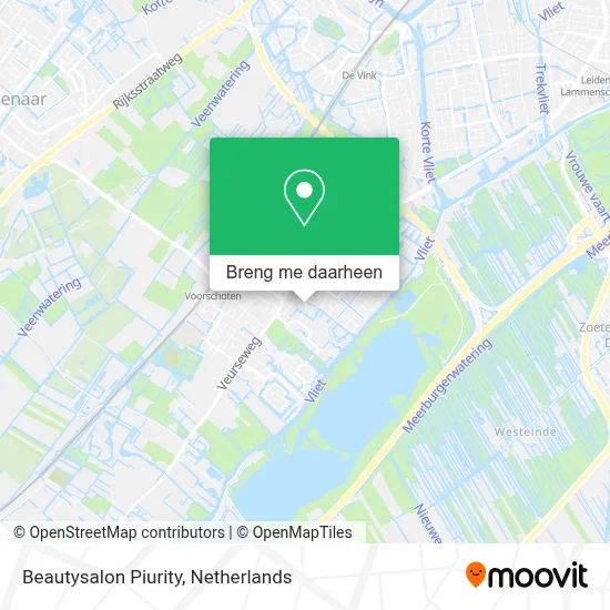 Beautysalon Piurity kaart