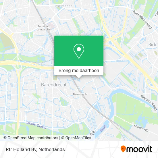 Rtr Holland Bv kaart