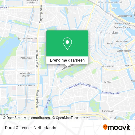 Dorst & Lesser kaart