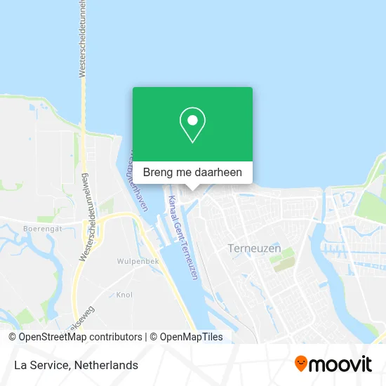 La Service kaart