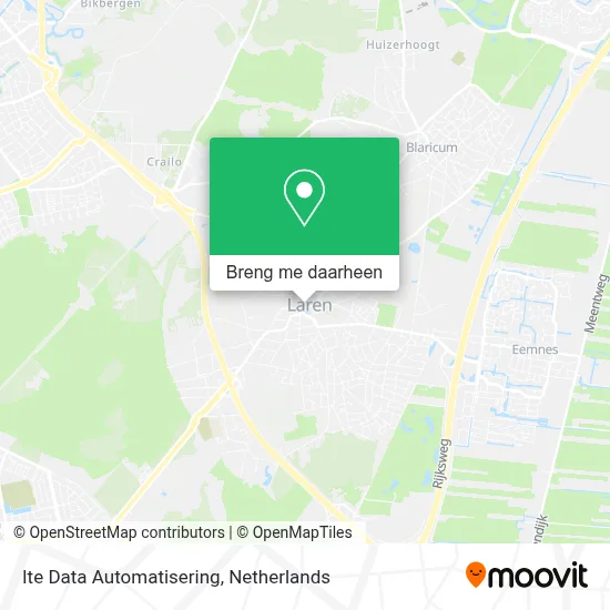 Ite Data Automatisering kaart