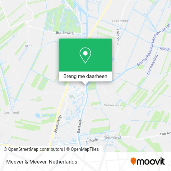 Meever & Meever kaart