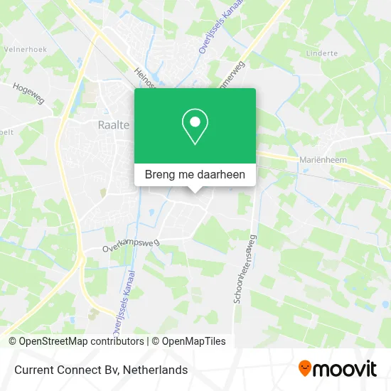 Current Connect Bv kaart