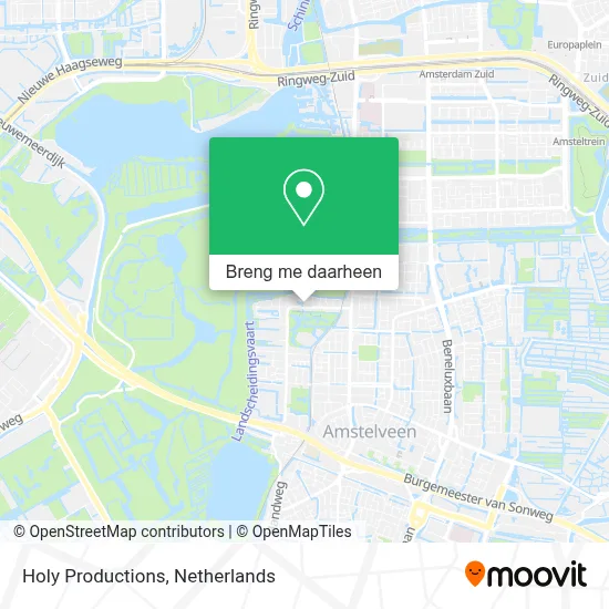 Holy Productions kaart