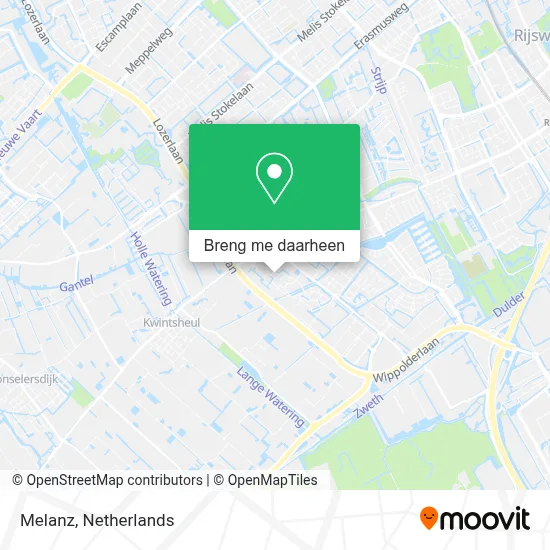 Melanz kaart