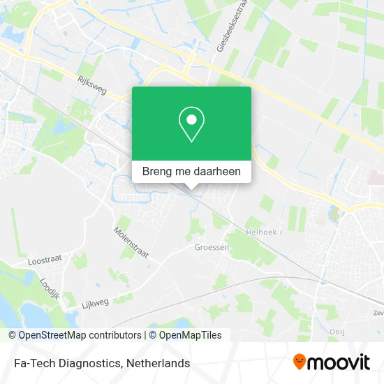 Fa-Tech Diagnostics kaart