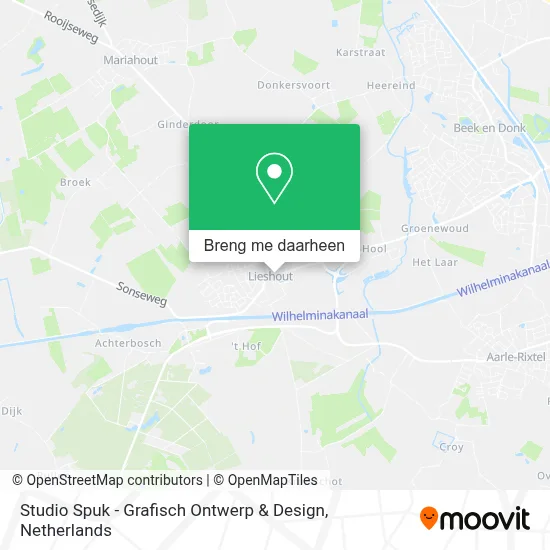 Studio Spuk - Grafisch Ontwerp & Design kaart