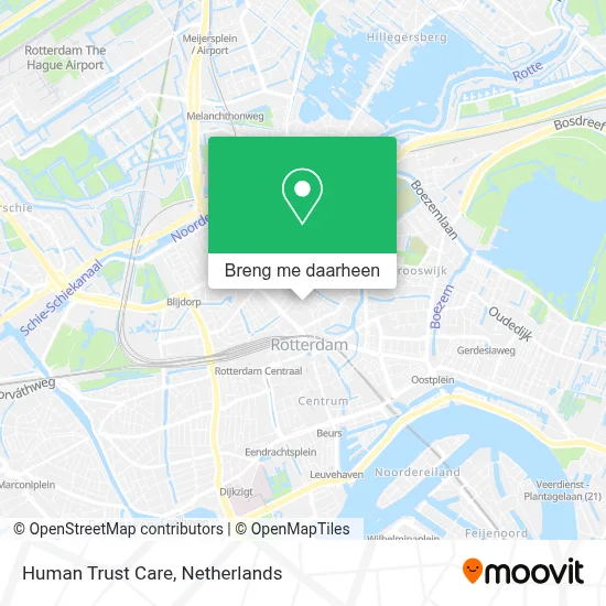 Human Trust Care kaart