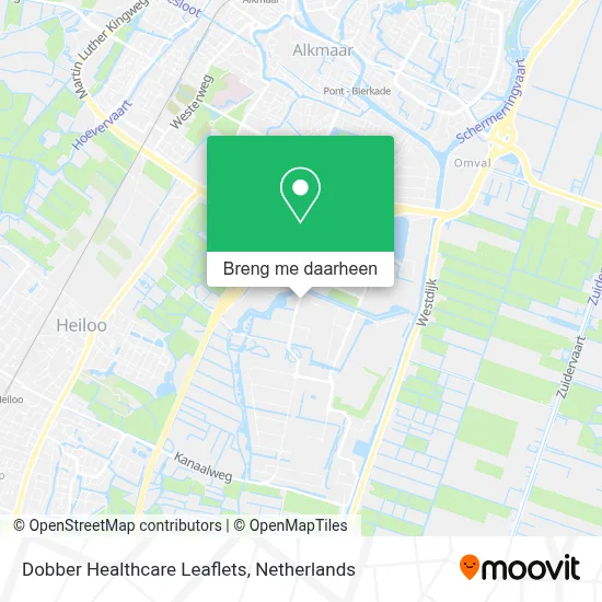 Dobber Healthcare Leaflets kaart