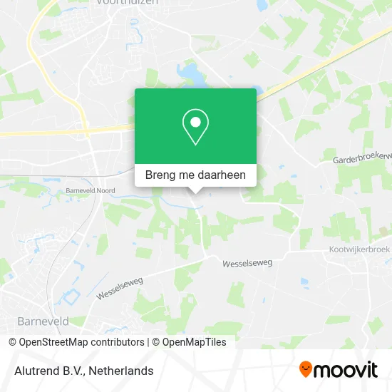 Alutrend B.V. kaart