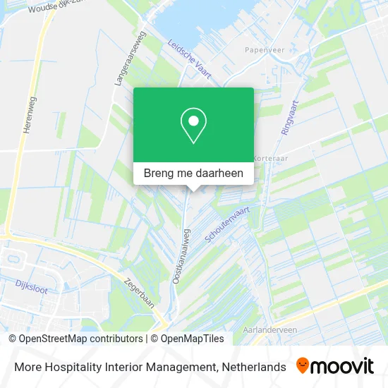 More Hospitality Interior Management kaart