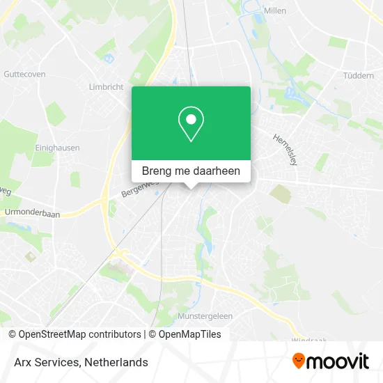 Arx Services kaart