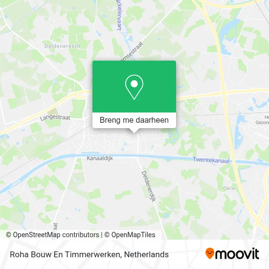 Roha Bouw En Timmerwerken kaart