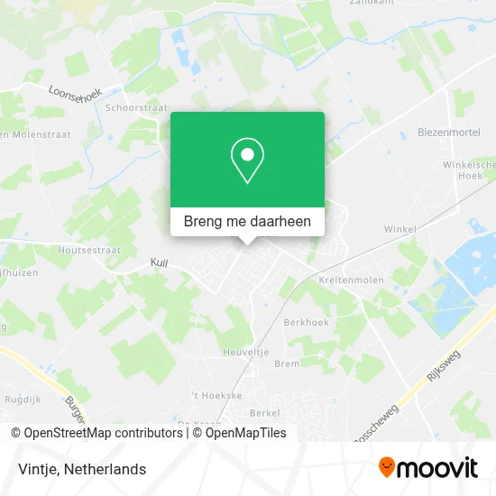 Vintje kaart