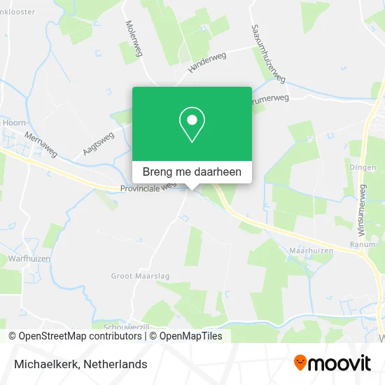Michaelkerk kaart