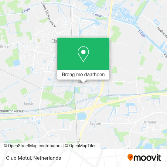 Club Motul kaart