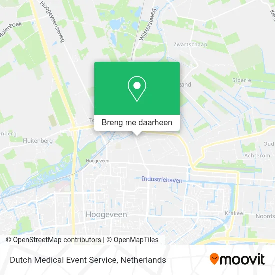 Dutch Medical Event Service kaart