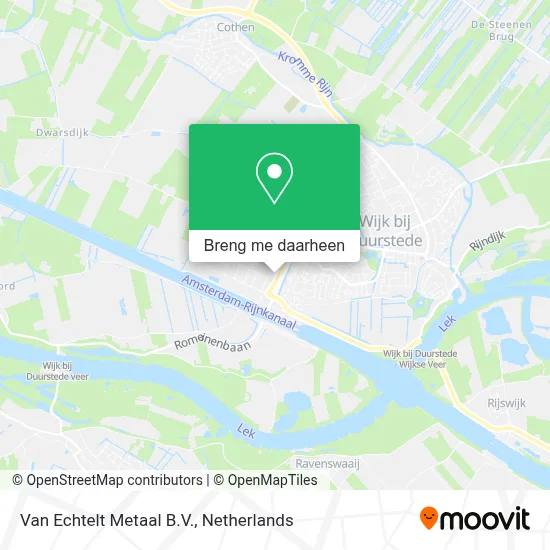 Van Echtelt Metaal B.V. kaart
