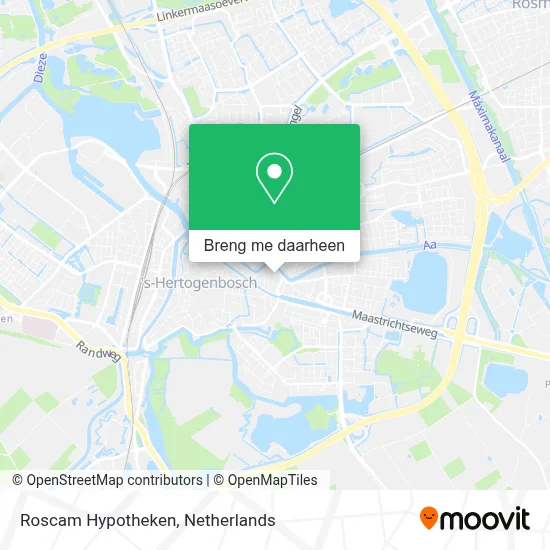Roscam Hypotheken kaart
