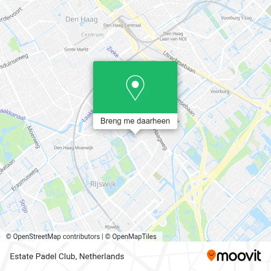 Estate Padel Club kaart