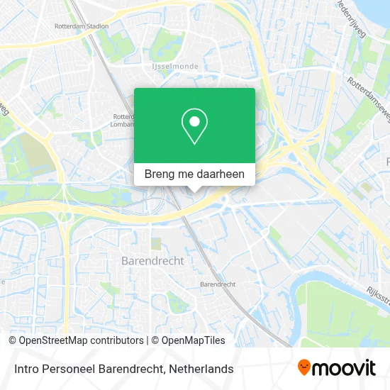 Intro Personeel Barendrecht kaart