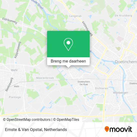 Ernste & Van Opstal kaart