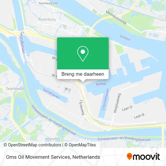 Oms Oil Movement Services kaart