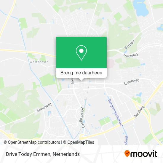 Drive Today Emmen kaart