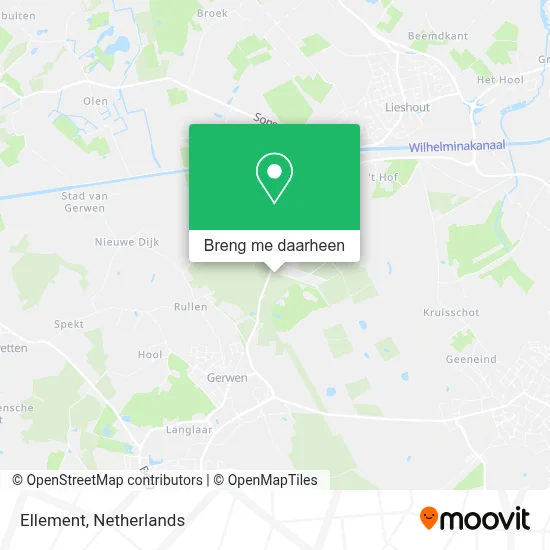 Ellement kaart