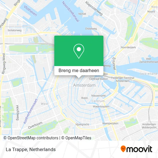 La Trappe kaart