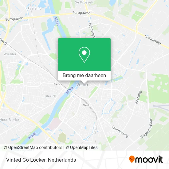 Vinted Go Locker kaart