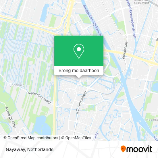 Gayaway kaart