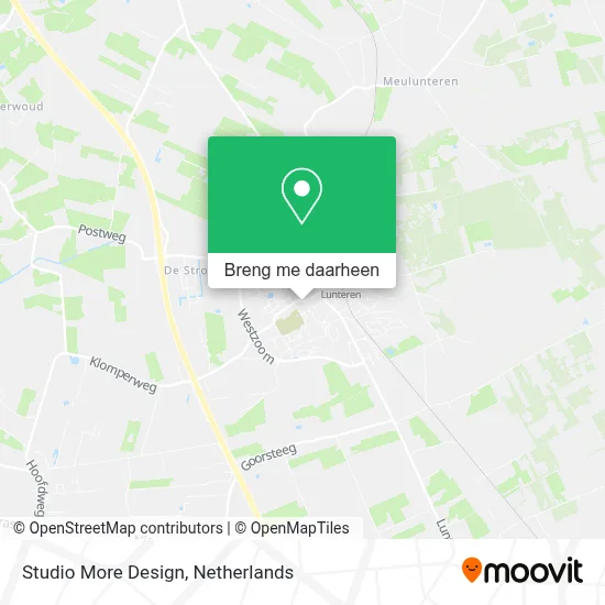 Studio More Design kaart