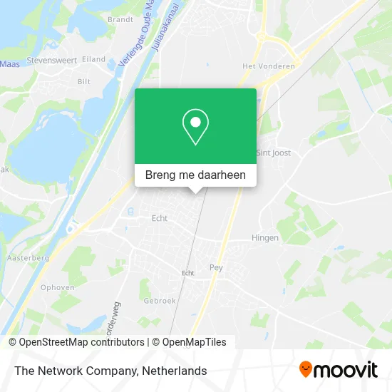 The Network Company kaart