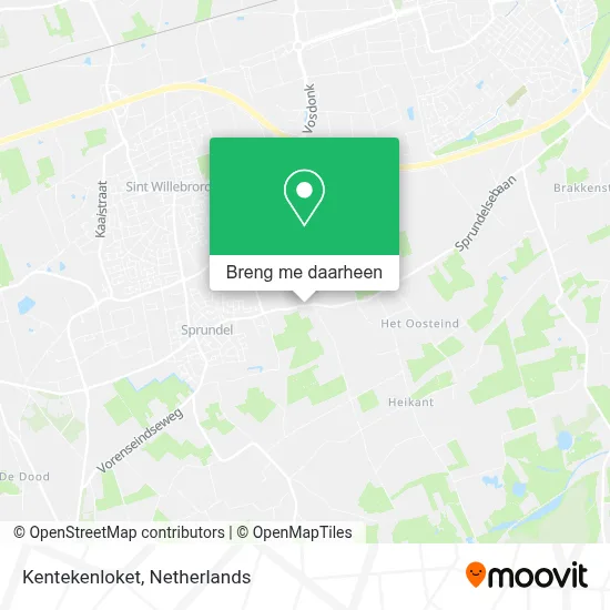 Kentekenloket kaart