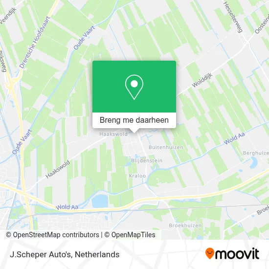J.Scheper Auto's kaart