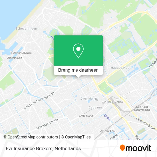 Evr Insurance Brokers kaart