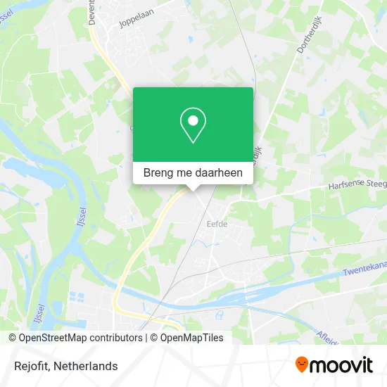 Rejofit kaart