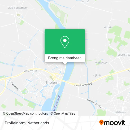 Profielnorm kaart