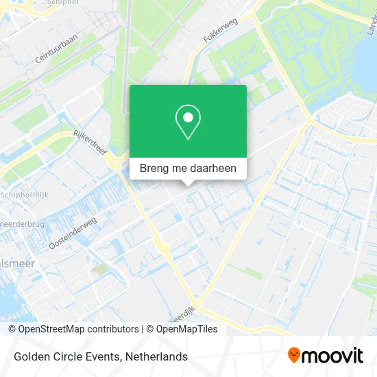 Golden Circle Events kaart