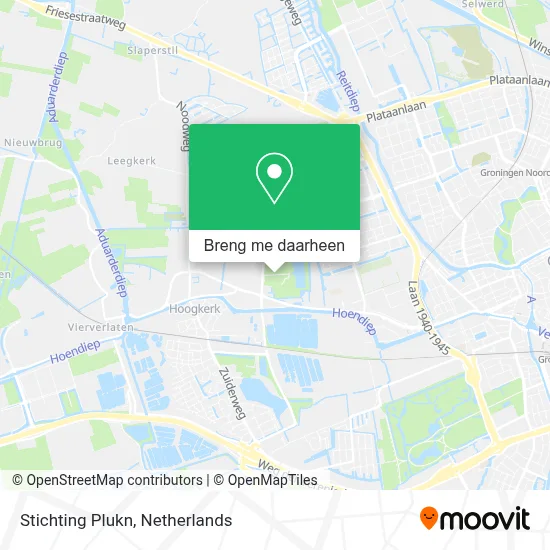 Stichting Plukn kaart