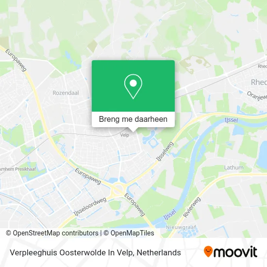 Verpleeghuis Oosterwolde In Velp kaart