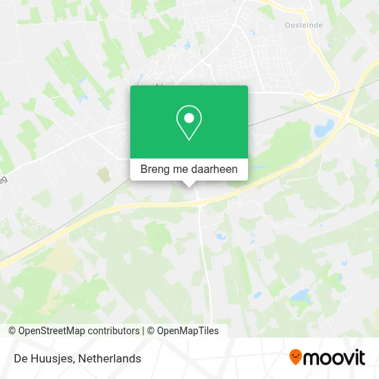 De Huusjes kaart