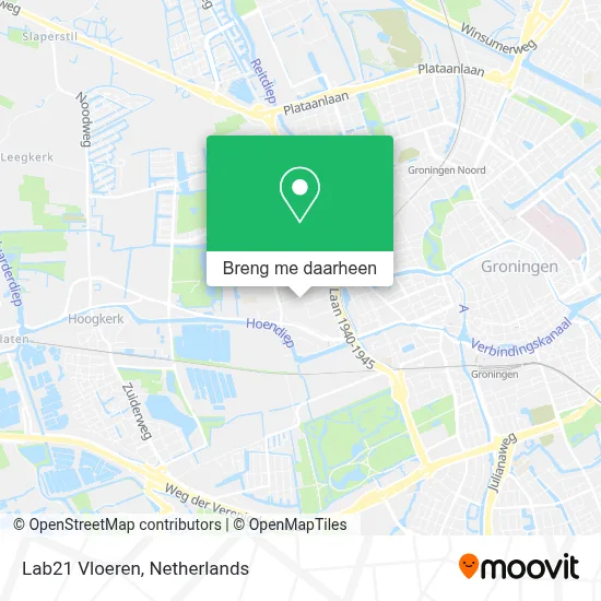 Lab21 Vloeren kaart