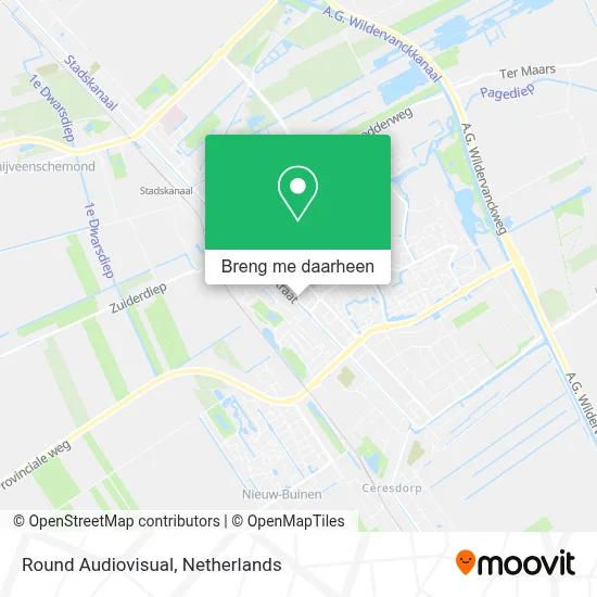 Round Audiovisual kaart
