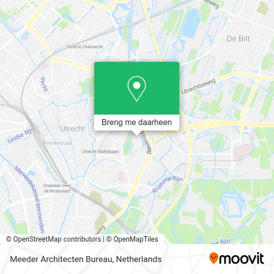 Meeder Architecten Bureau kaart